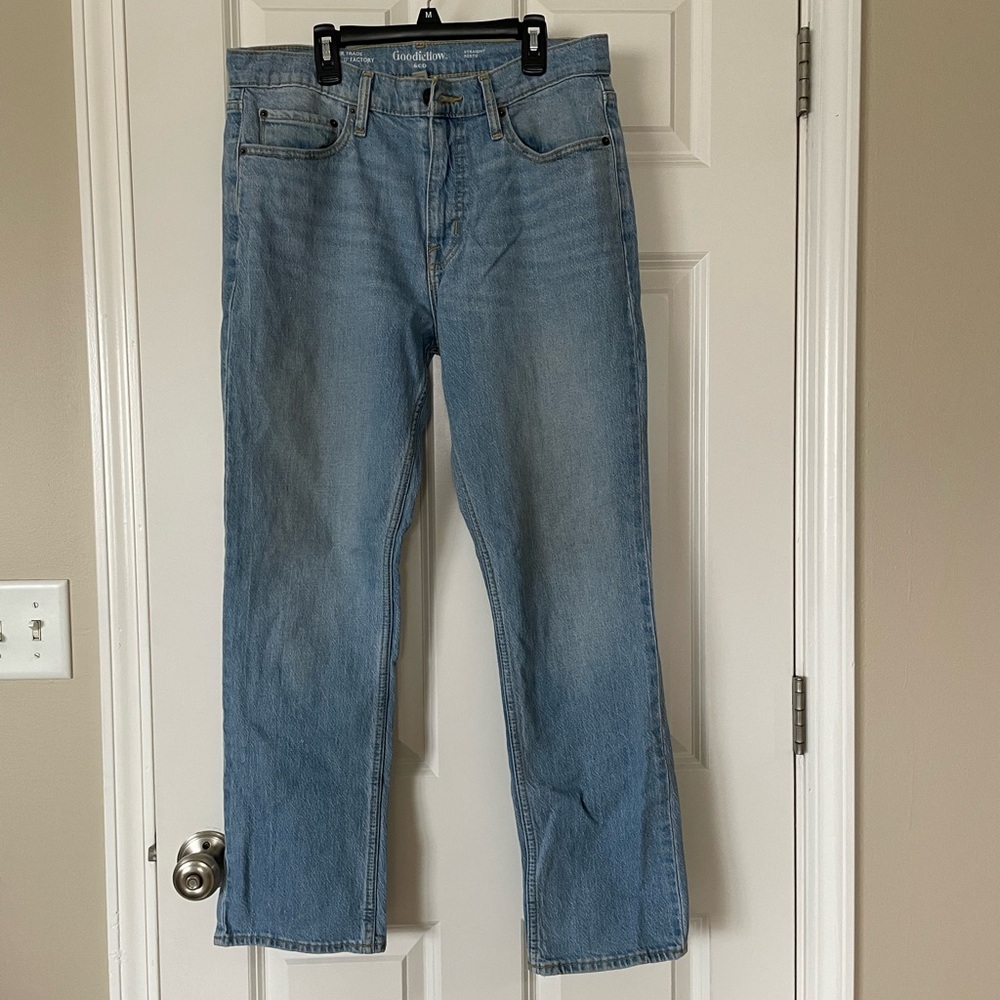 Men’s straight leg jeans